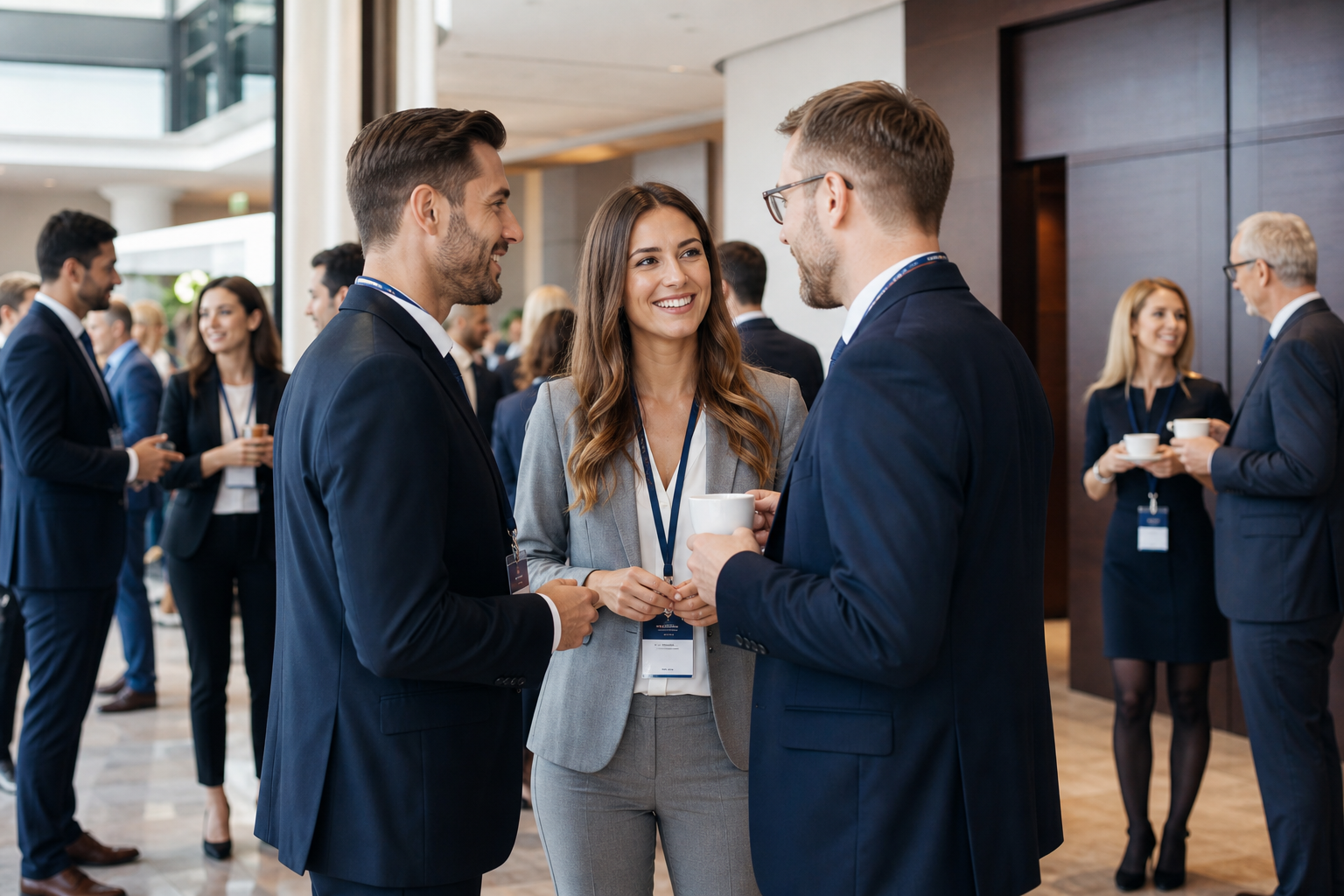 Hotelowe foyer przygotowane pod prestiżowe wydarzenie branżowe — Jak przygotować atrakcyjny program sympozjum, aby uczestnicy zostali do końca