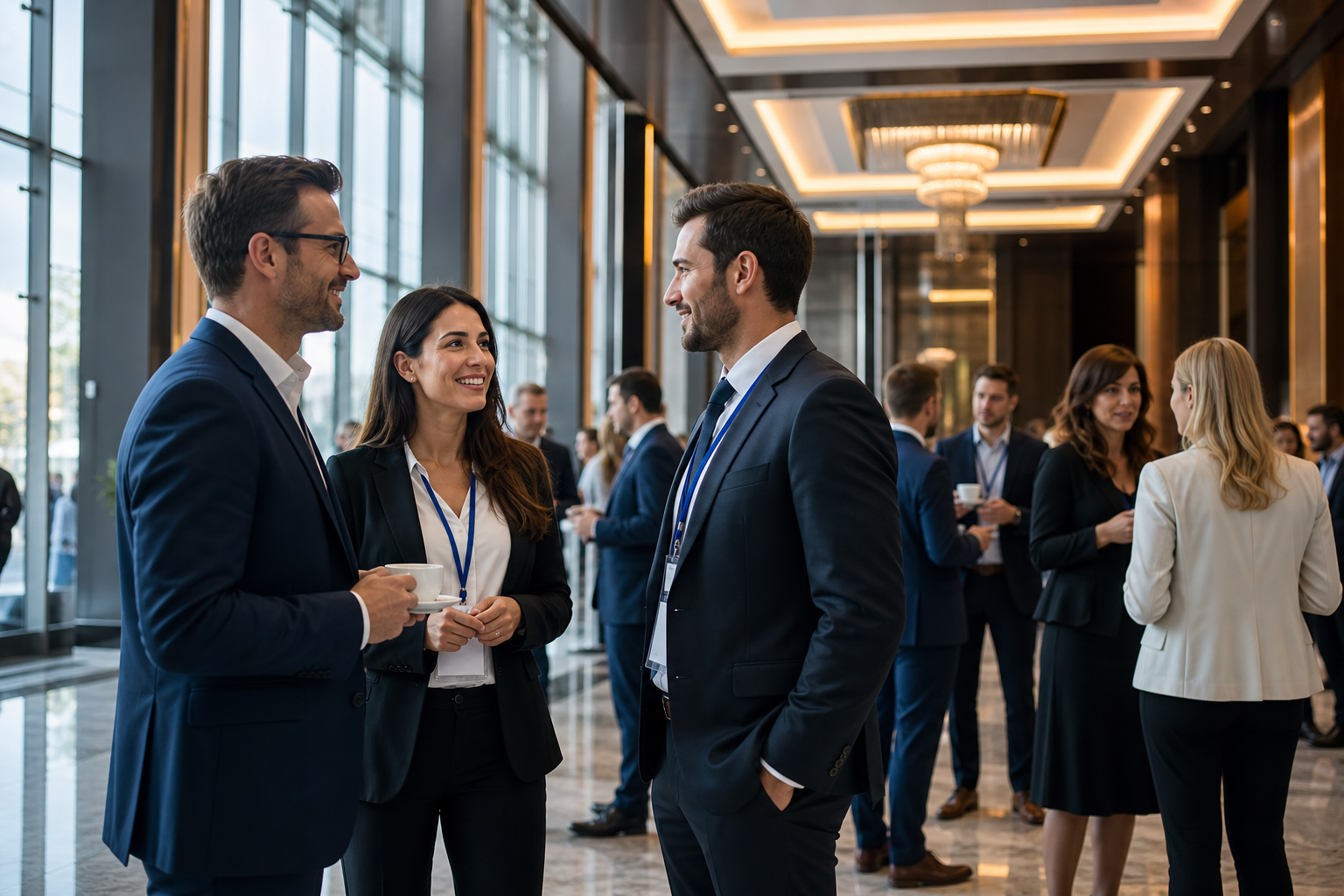 Hotelowe foyer przygotowane pod prestiżowe wydarzenie branżowe — Jak wybrać hotel konferencyjny na sympozjum i nie przepalić budżetu